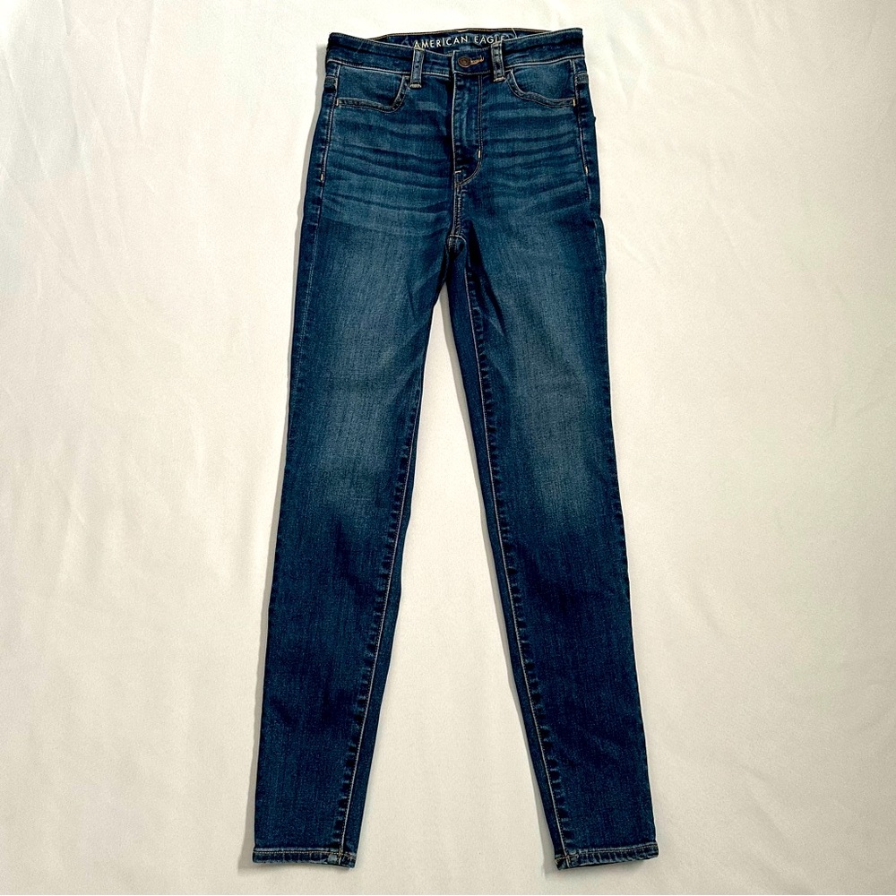 American Eagle Denim Skinny Jeans Size 0
